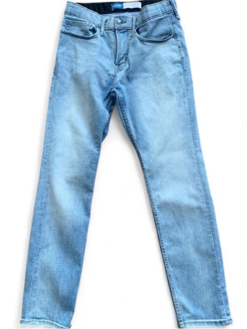 Classic Americana Light Wash, Slim Fit Jeans with Stretch